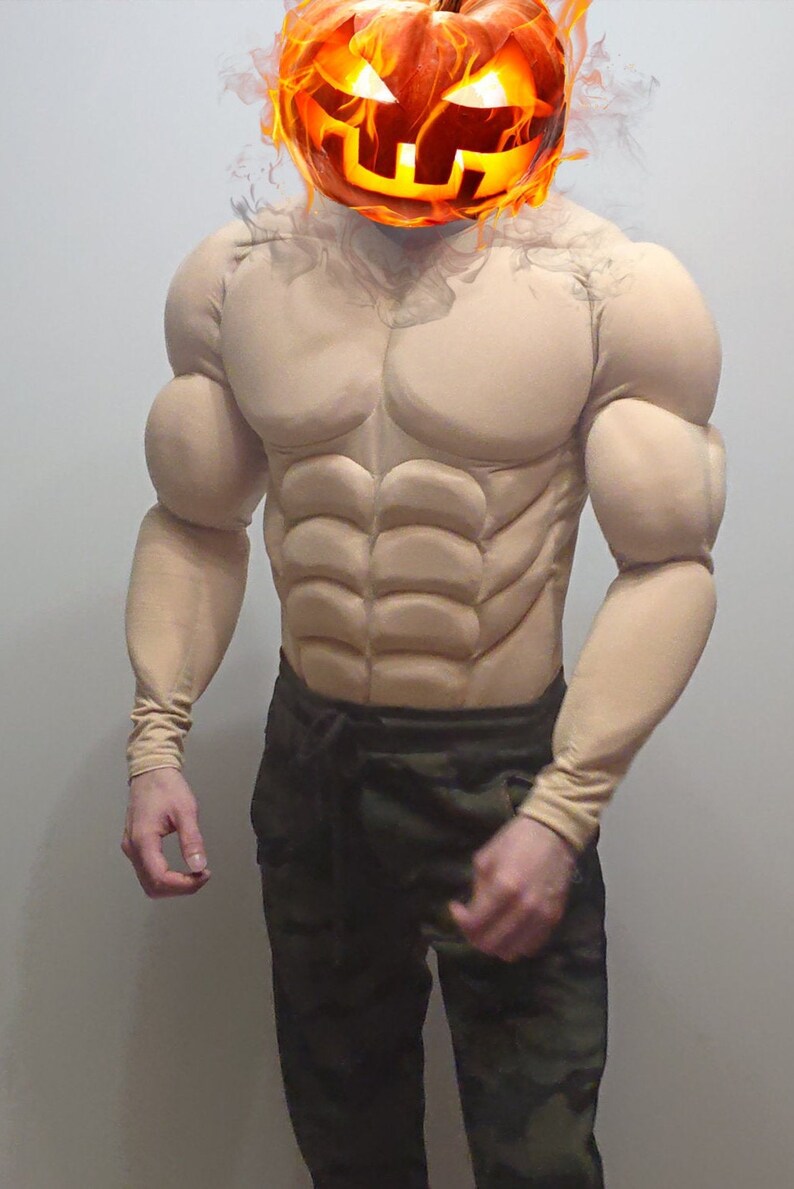 Muscle suit only upper body | Etsy