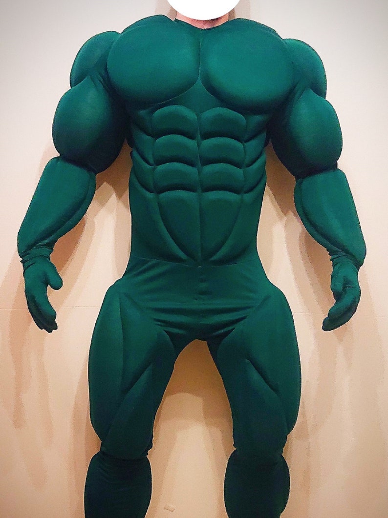 Muscle suit hulk scaar costume Etsy