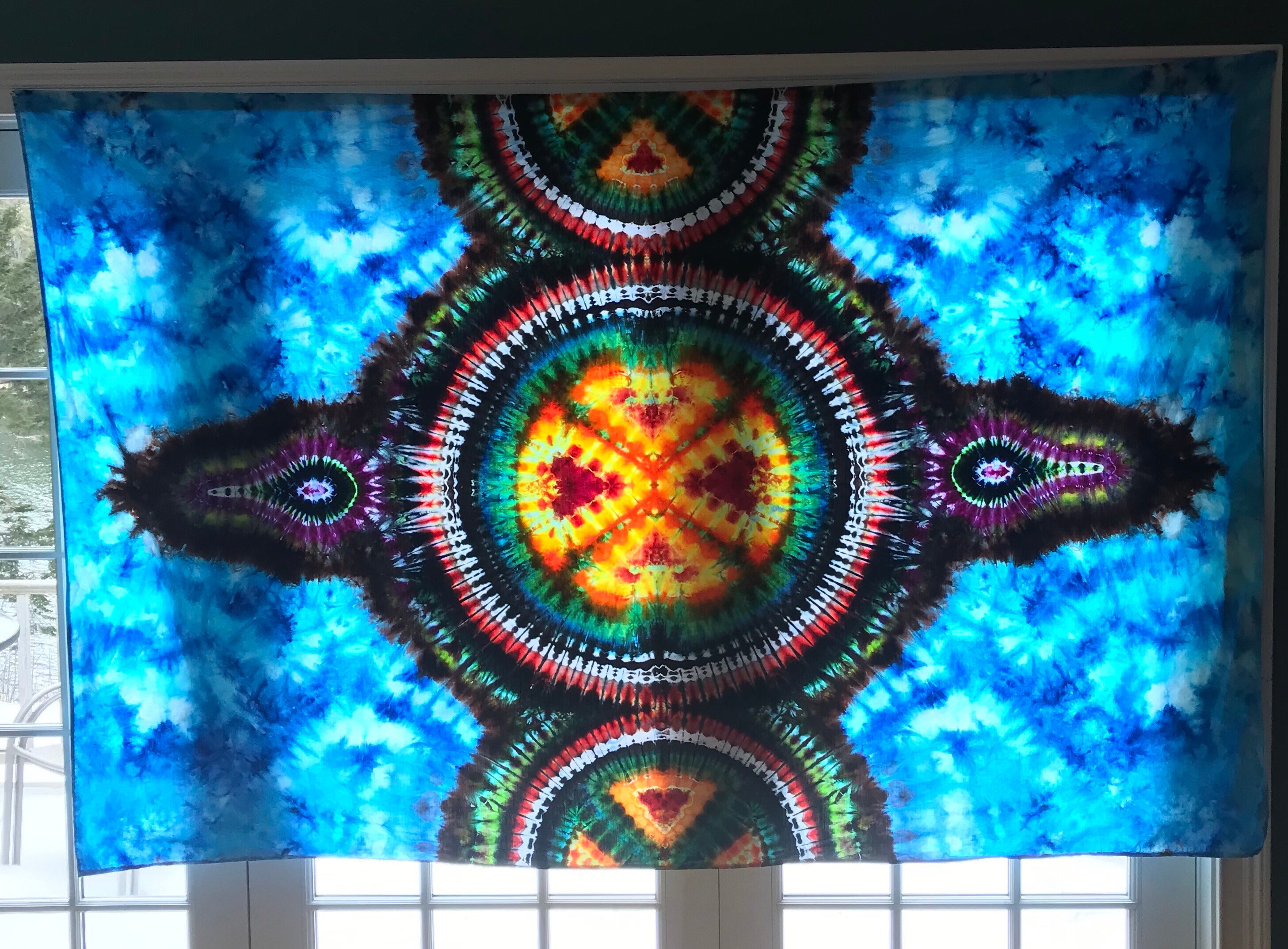 Authentic Tie Dye Tapestry Etsy