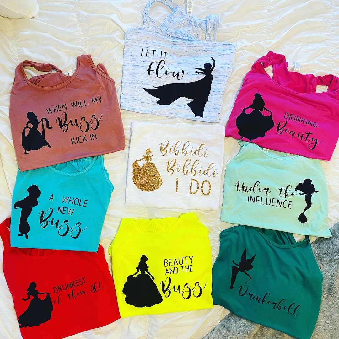 Princess Bachelorette Digital File Bundle // Princess Wedding Bundle ...