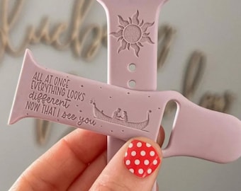 Tangled Inspired Watch Band / Rapunzel Inspired Watch Design / Princess Watch Band