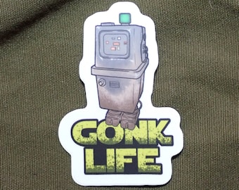 Gonk Life Vinyl Sticker (High Mileage)