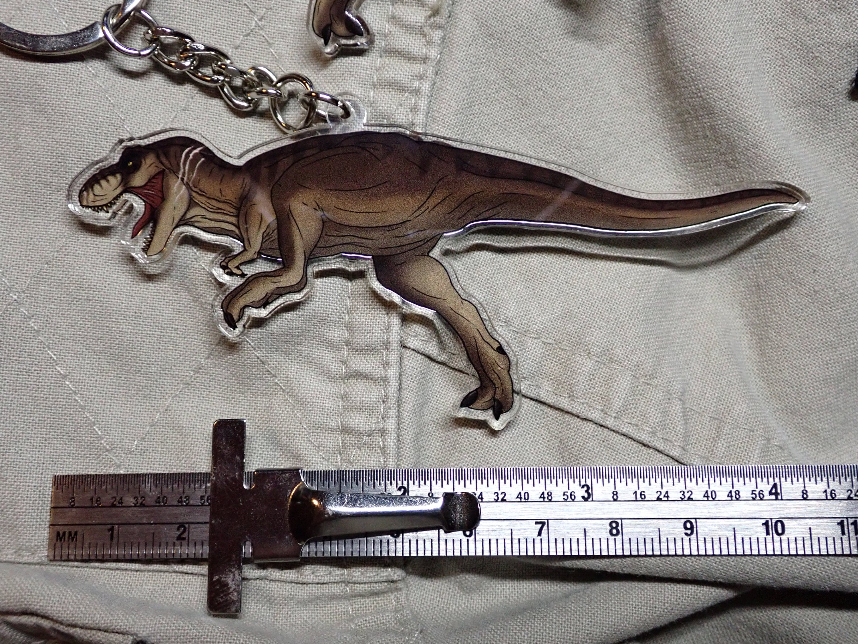 Tyrannosaurus Rex Keychain Jurassic Park Jurassic World - Etsy Australia