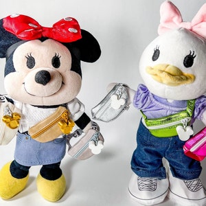 Mini Fanny Pack Hip Bag with Mouse Charm - Disney nuiMOs-Compatible Accessory