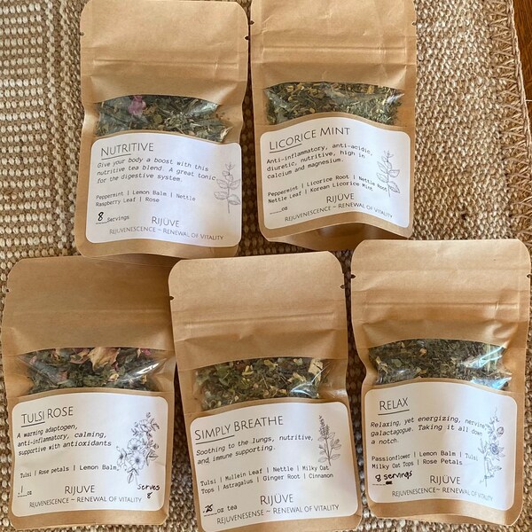 Herbal Tea Samples