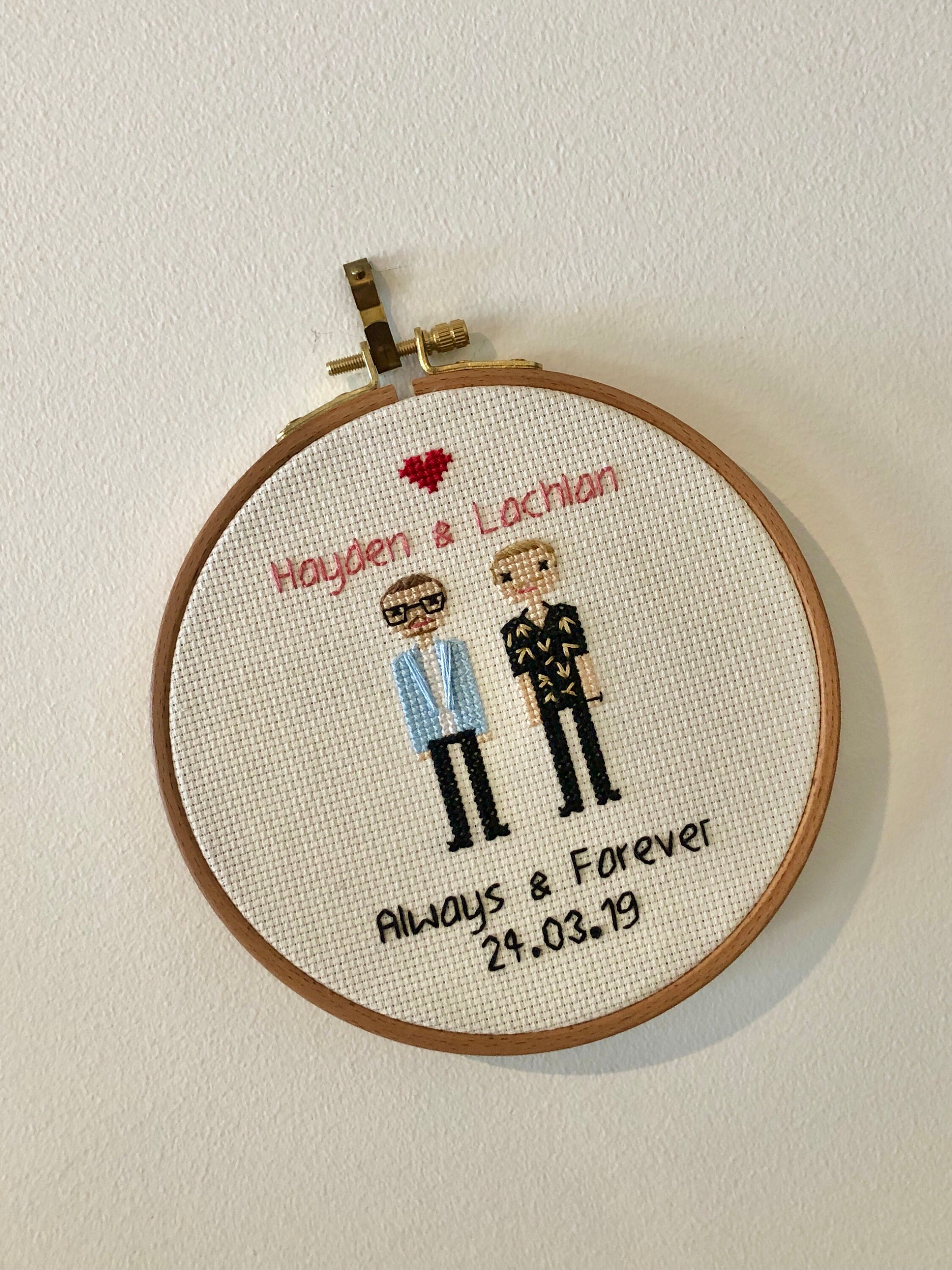 Personalized Couple 50th Wedding Anniversary gifts Family tree wall art