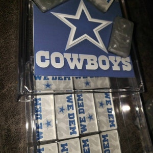 Dallas cowboys custom domino set
