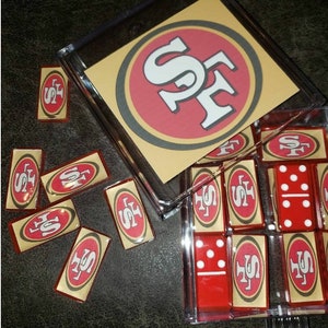49ers  custom domino set