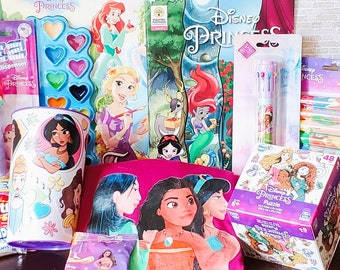 Disney Princess Gifts for Girls!  Disney Princess Gift Baskets Character Gift Bags, T-shirt, Activities, Toys for Bdays, Get Well, Easter...