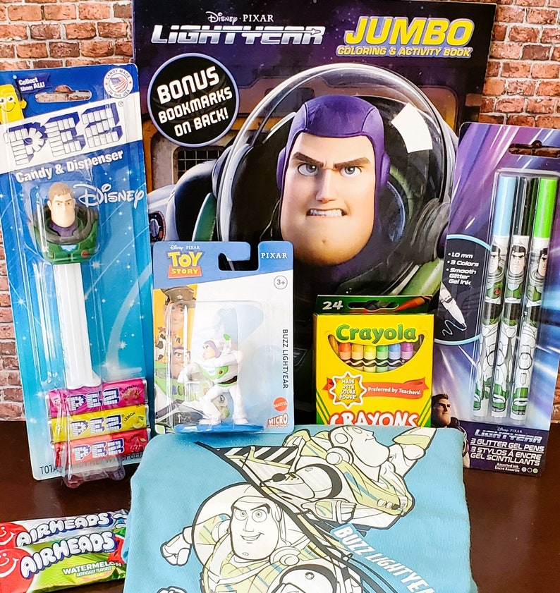 Toy Story Gifts for Toddlers Toy Story Gift Basket, Buzz Lightyear T