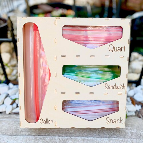 Storage Bag Holder & Organizer Laser Cut SVG DIGTIAL Etsy