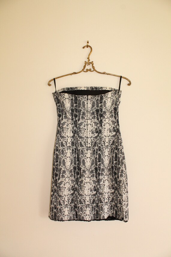 90’s Snake Print Dress - image 4