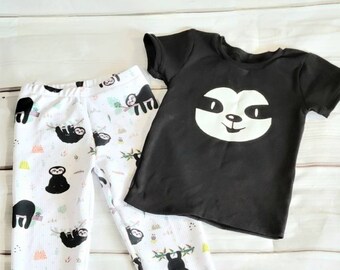 Sloth Pajamas - Etsy