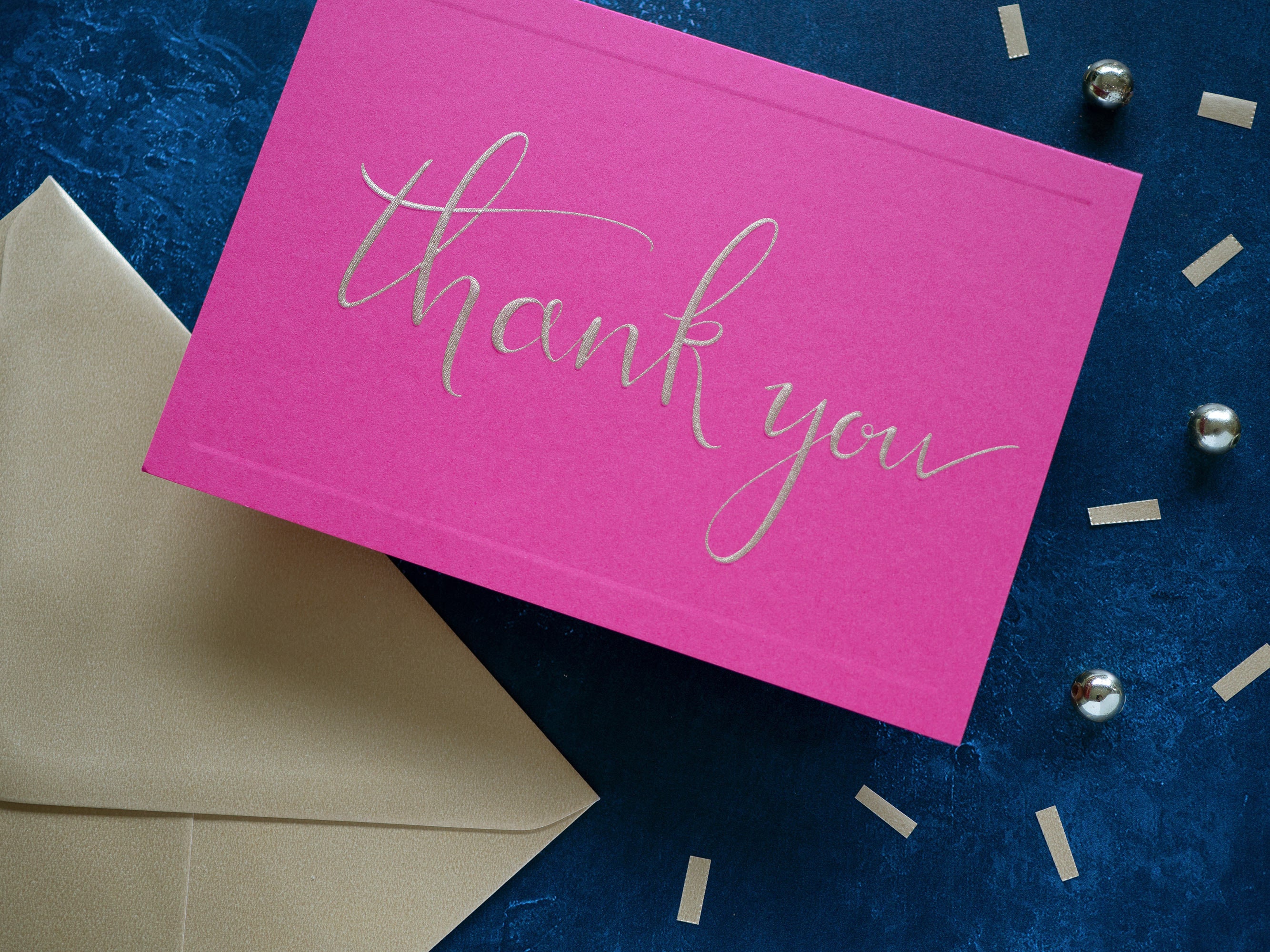 Luxury Thank You Cards Rainbow colour multi pack Set of Etsy