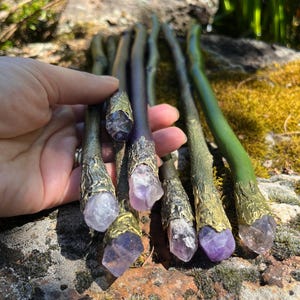 Wands by Erika - Amethyst Wands Of The Forest