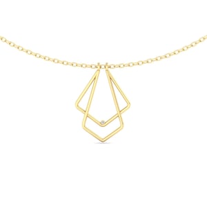Ring Holder Necklace In Gold, Silver and Rose Gold | Engagement Ring Holder Necklace for Women and Girls (18&quot;)