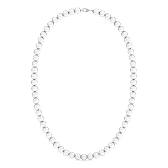 ブレスレット LESS IS MORE 3mm pearl necklace 3mm Pearl Choker Necklace With Lobster Clasp | 16