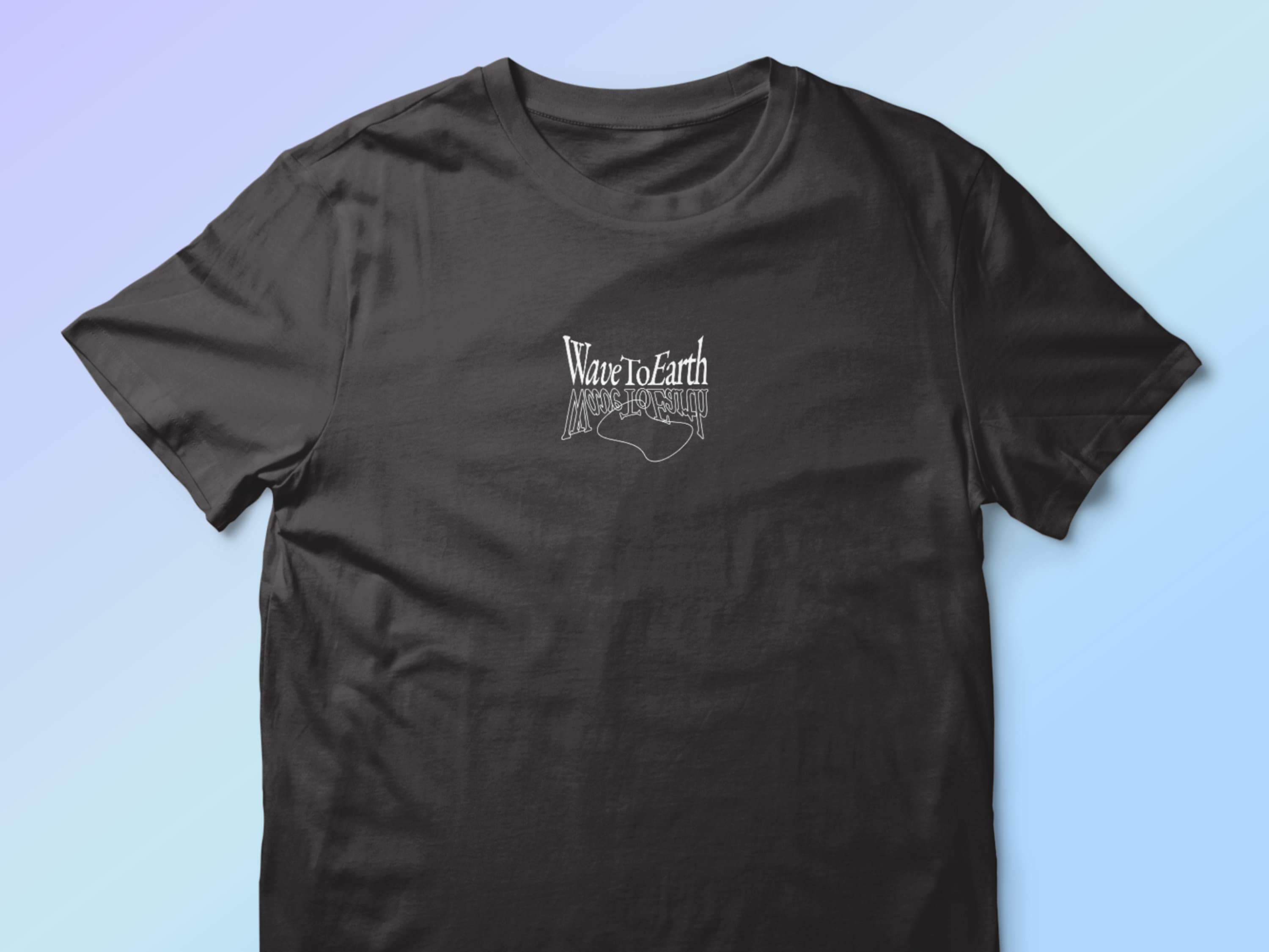 ENFOLD DECORATIVE WAVE T－SHIRT BLACK NEW_WAVE_BLACK_FRONT.jpg?v=