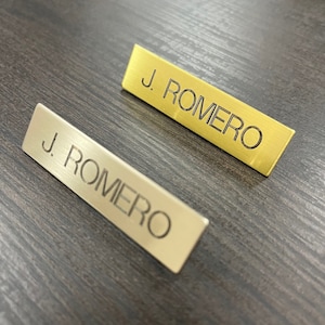 Police Bar Name Tag - Fire Department Name Badge - Uniform Name Bar Pin - EMS - Paramedic - Engraved Name Tag - Personalized Name Tag - Pin