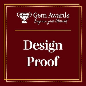 Add Design Proof to Your order.