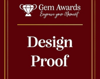 Ajoutez une preuve de conception à votre commande.