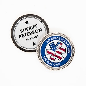 Custom Challenge Coin - Custom Coin - Personalized Coins - Army Coin - Military Coin - Police Coin - Logo Coins  - Gold - Silver