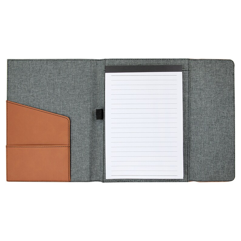 Leather Padfolio - Engraved Portfolio - Leather Business Portfolio ...