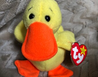 1993 quackers beanie baby