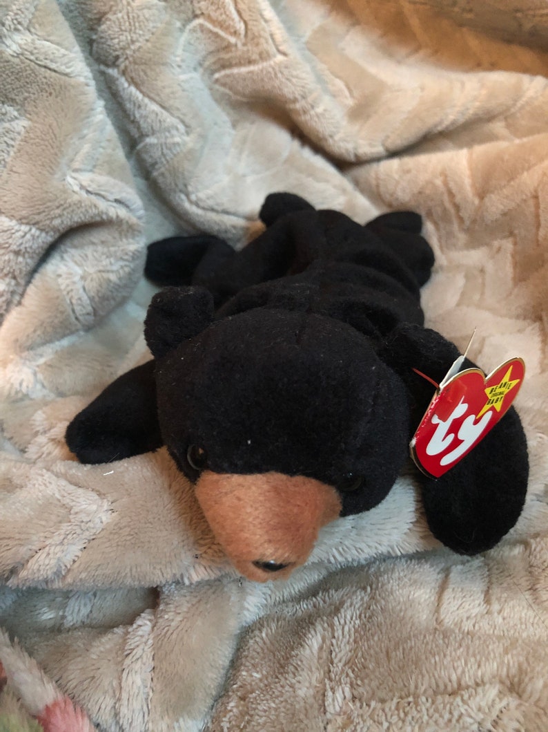 1993 Rare TY beanie baby Blackie Etsy