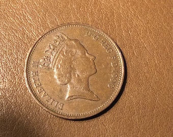 ヴィンテージプルーフ2ペンス硬貨：エリザベス女王、ジュエリー製作