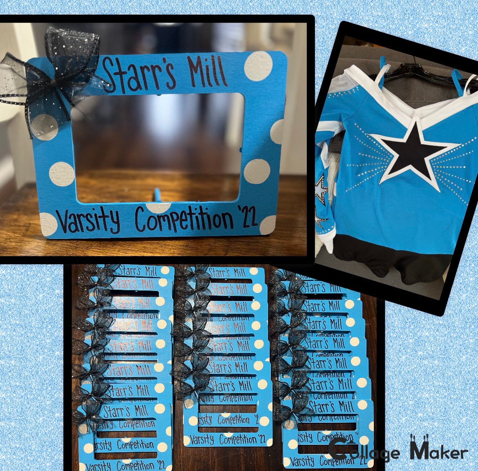 Team Picture Frames Customized to Match You Cheer Dance or Etsy