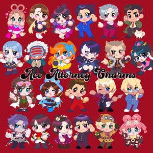 Ace Attorney | Apollo Justice | DGS Charms