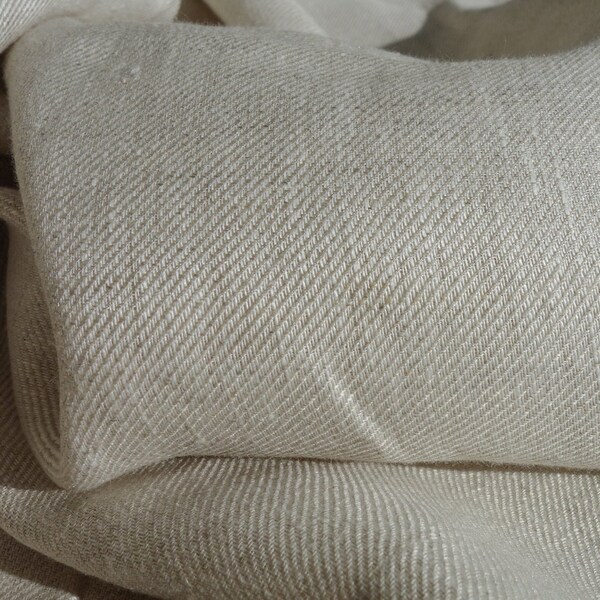 Linen Twill Fabric Etsy