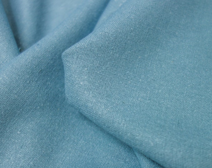 LAST 1.5 YARD Carolina Blue 100 Raw Silk silk Noil Fabric Fabric by the Yard Etsy