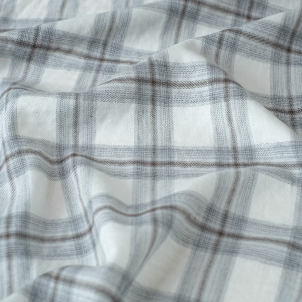 Plaid Flannel Fabric - Etsy