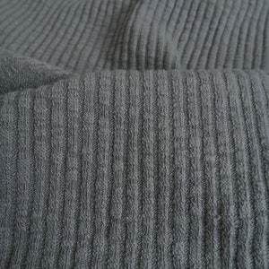 Buy Toffee Rib Knit Fabric Ribbing Fabric Sleeves Collar Gray Stretch Rib  Fabric Ribbed Hacci Fabric by The Yard- 1 Yard Online at desertcartINDIA