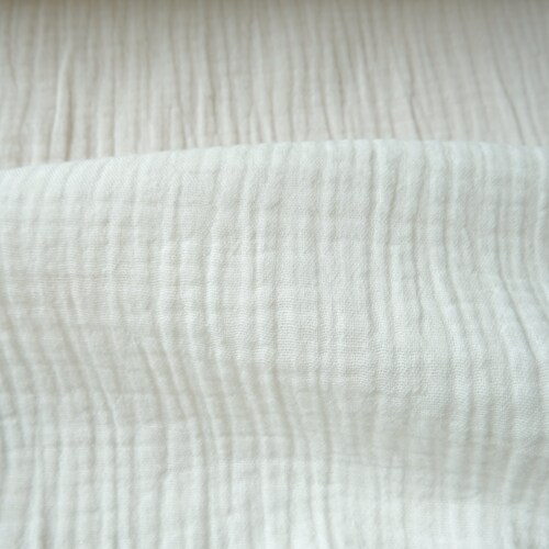 Cotton Bubble Gauze Fabric by the Yard White 100 Cotton Etsy