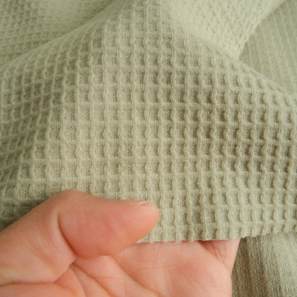Waffle Weave Fabric by the Yard Etsy
