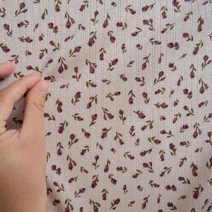 Organic Cotton Pointelle Knit - Made in USA image 9