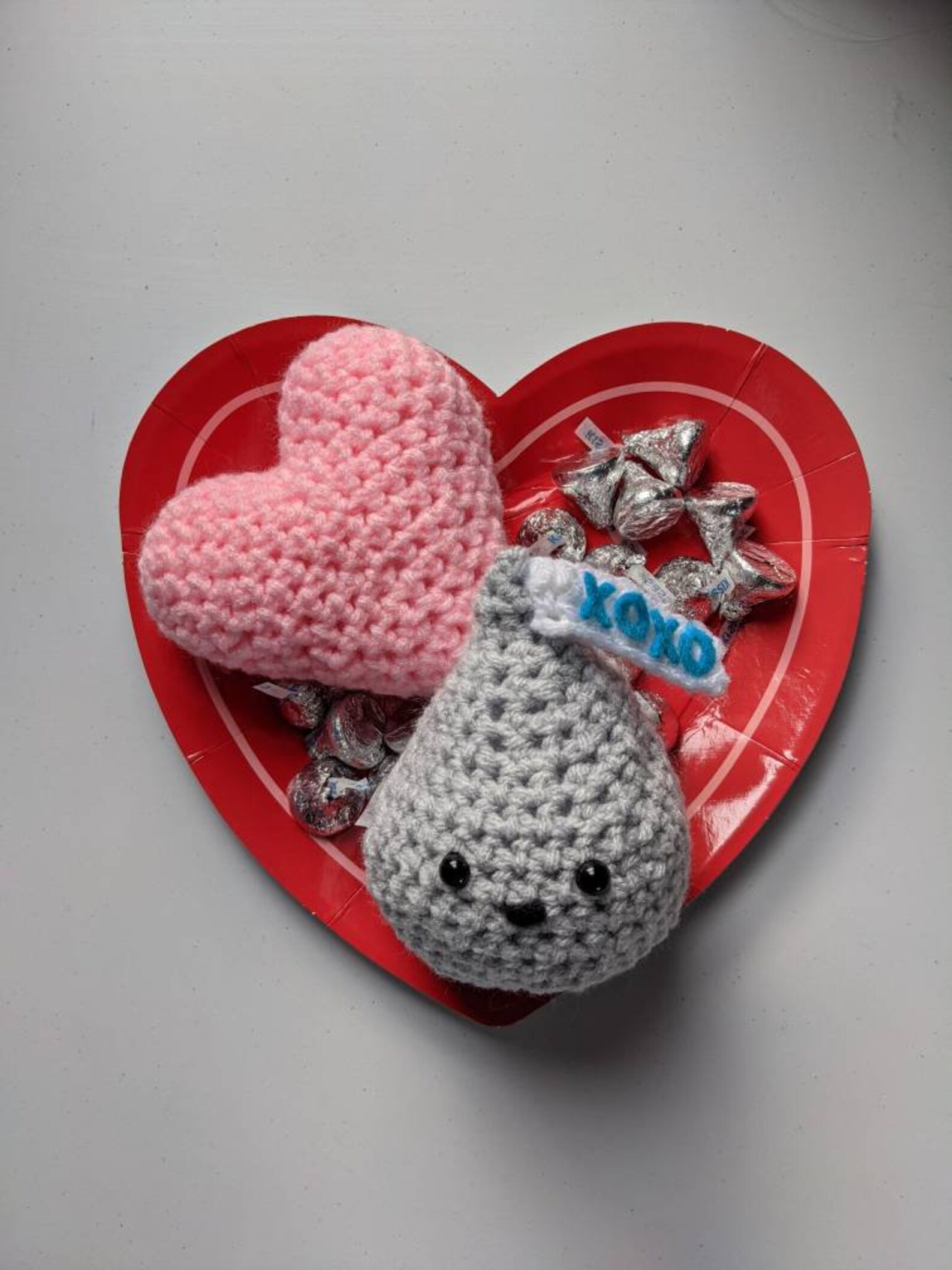 Hershey kiss plush crochet amigurumi chocolate kiss xoxo with Etsy
