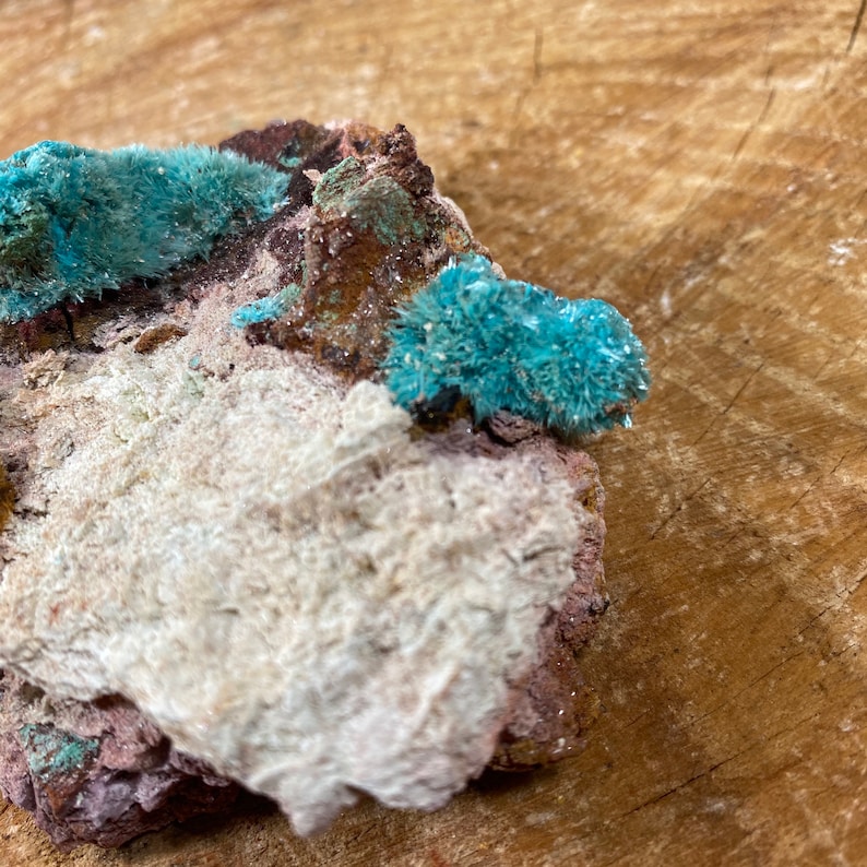Top Quality Fibrous Aurichalcite From Chihuahua Mexico