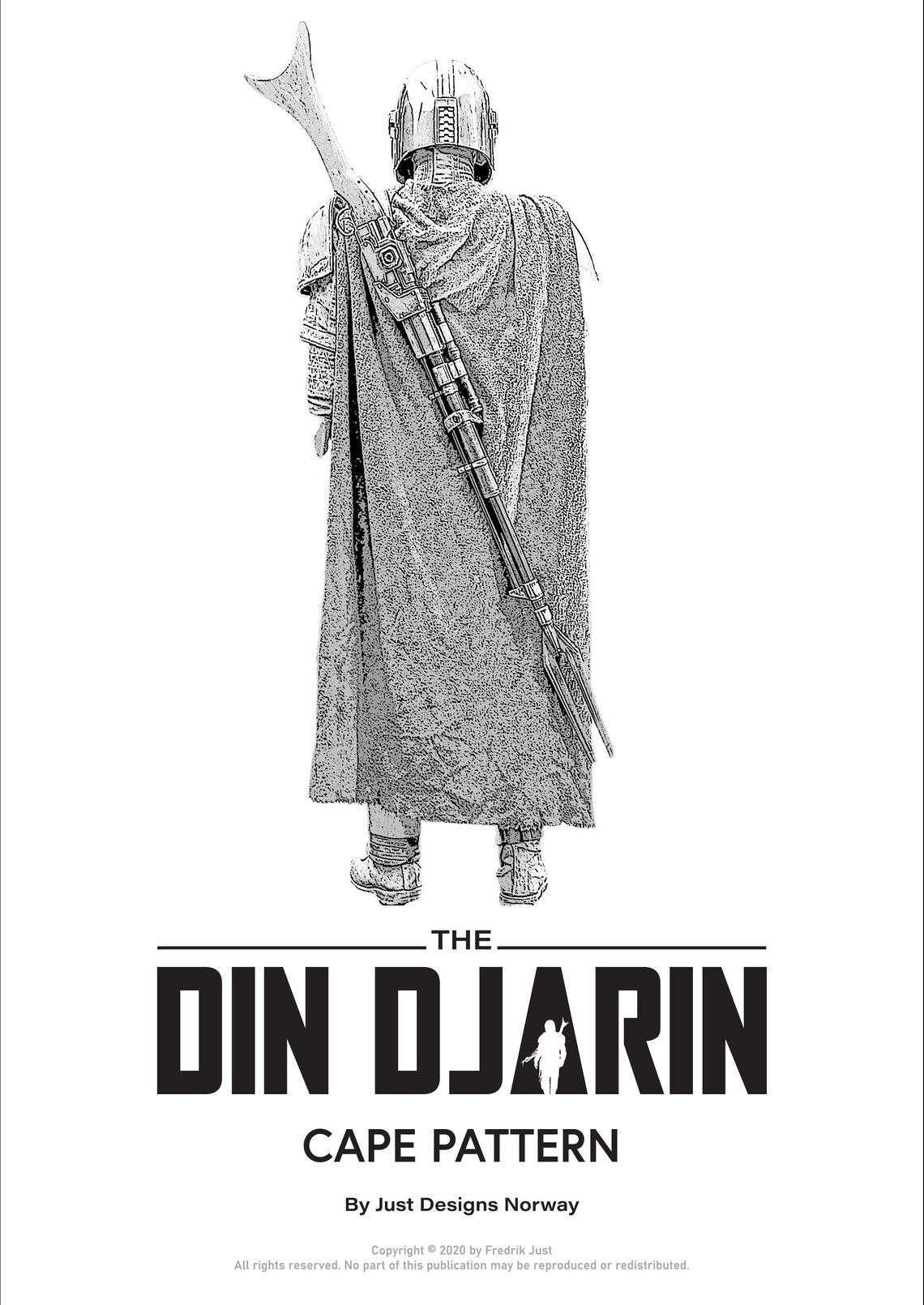 The Mandalorian Cape Pattern Etsy Canada