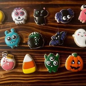 Halloween Mini Cookies
