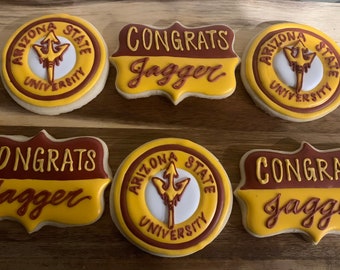 School Logo Graduation cookie bags