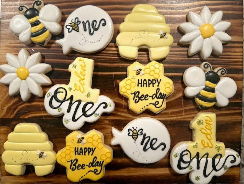 Bee Day Cookies - Etsy