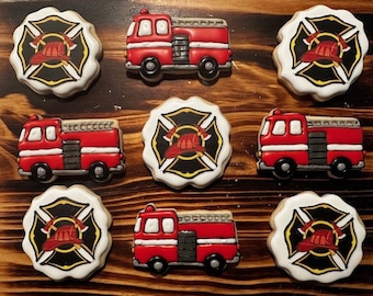Fireman Cookies