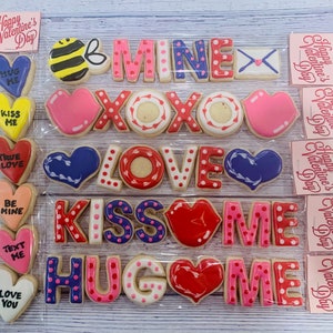 Valentine’s Day Mini sugar cookies