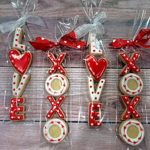 Valentine’s Day mini cookies