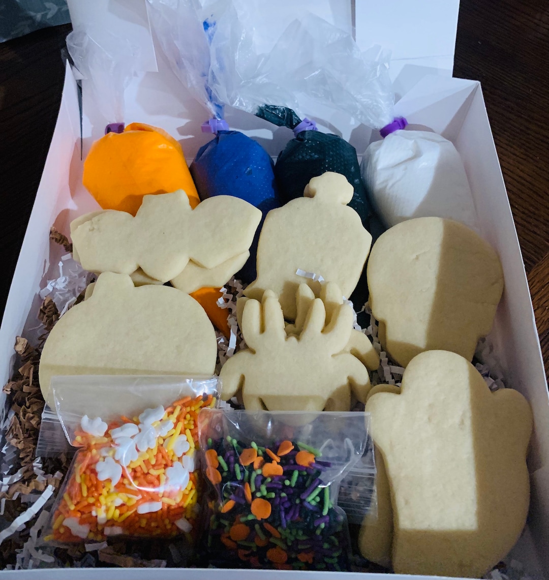 DIY Halloween Cookie Decorating Kit Etsy