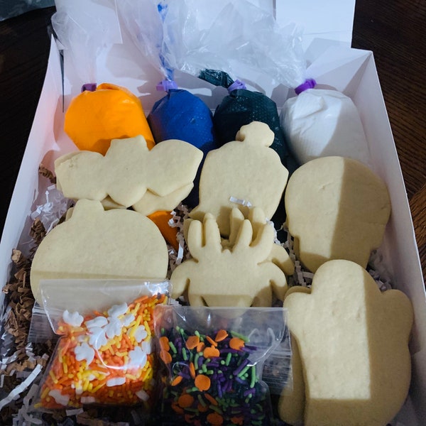 DIY Halloween Cookie Decorating Kit